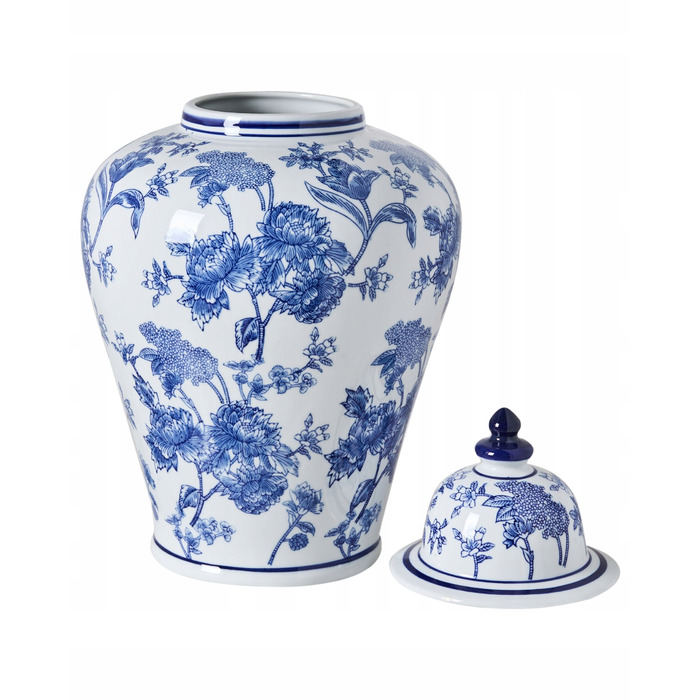 Порцелянова ваза Beliani, 23 x 46 см