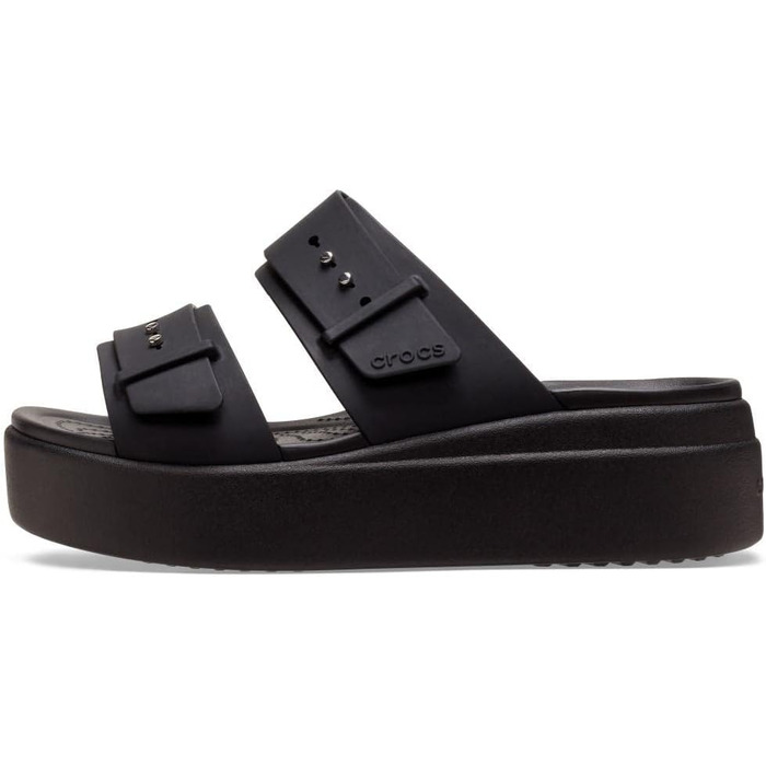 Crocs Brooklyn Buckle Wedge сандалі жіночі чорні 38/39 EU