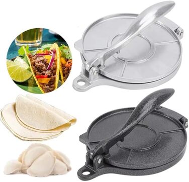 Пресс для тортильї Gusseisen, 16 см: для тако, арепас, кесадільї, емпінадас, патаконес