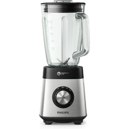 Блендер PHILIPS HR3571/90, 1000 Вт, 2 л, 6 лез, скляна чаша, серія 5000