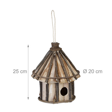 Relaxdays Decorative Birdhouse in Various Designs