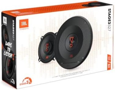Автомобільна акустика JBL Stage3 527 13 см 200 Вт, 2-смугові динаміки Harman Kardon