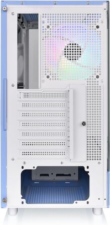 Корпус ПК Thermaltake View 270 Plus TG ARGB, Mid-Tower, скло, вентилятори ARGB, USB-C, підтримка 360мм радіатора, блакитний