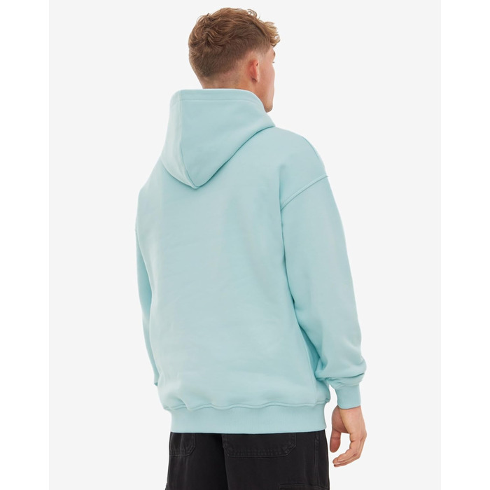 Унісекс худі Johnny Urban Cody Oversize — базовий світшот з капюшоном із цупкої тканини, однотонний, льодяно-блакитний