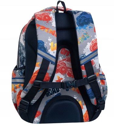 Багатовідсінковий шкільний рюкзак CoolPack, чорний, багатоколірний, 21 л