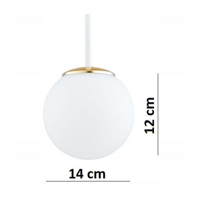 Підвісна лампа Elko-Lighting White Milo — 3 точки освітлення, цоколь E27