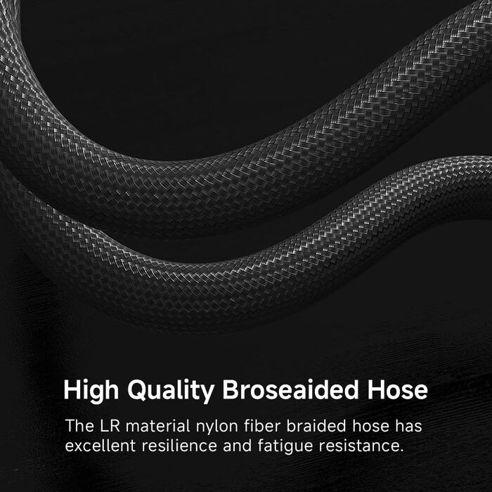 Jungle Leopard ProFlow AIO: 240мм водяне охолодження з LCD екраном, ARGB вентилятор, підтримка AM4/AM5/LGA1851/1700 (Чорний)