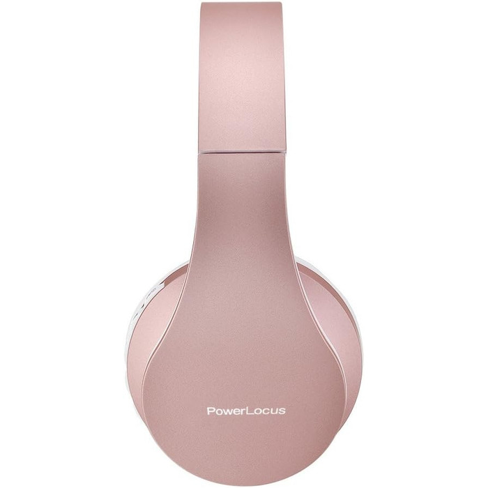 Бездротові навушники PowerLocus Over Ear Bluetooth з мікрофоном (Rose Gold)