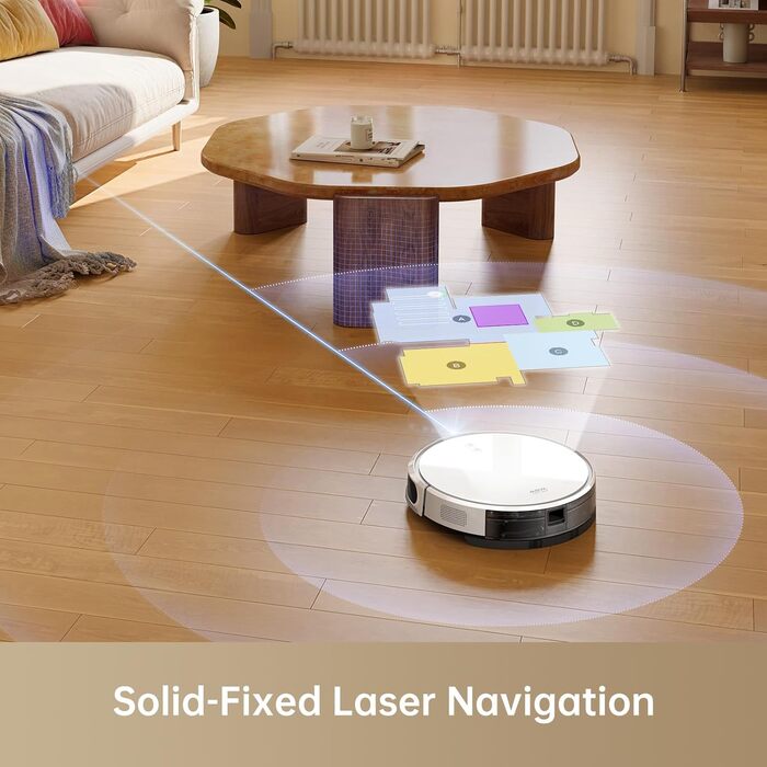 Робот-пилосос Mova M1 з вологою, 4500 Па, SOF Mapping, 2-в-1