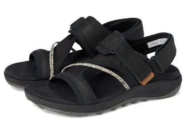 Сандалі Merrell Terran 4 Backstrap жіночі, чорні, 40 EU - зручне взуття для активного відпочинку