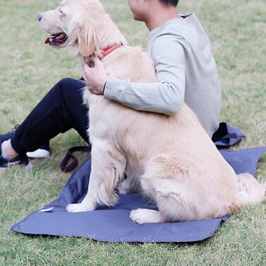 Водонепроникний килимок для собак Bangminda, 100 x 70 см, для відпочинку на природі, великий, туристичний, миючий