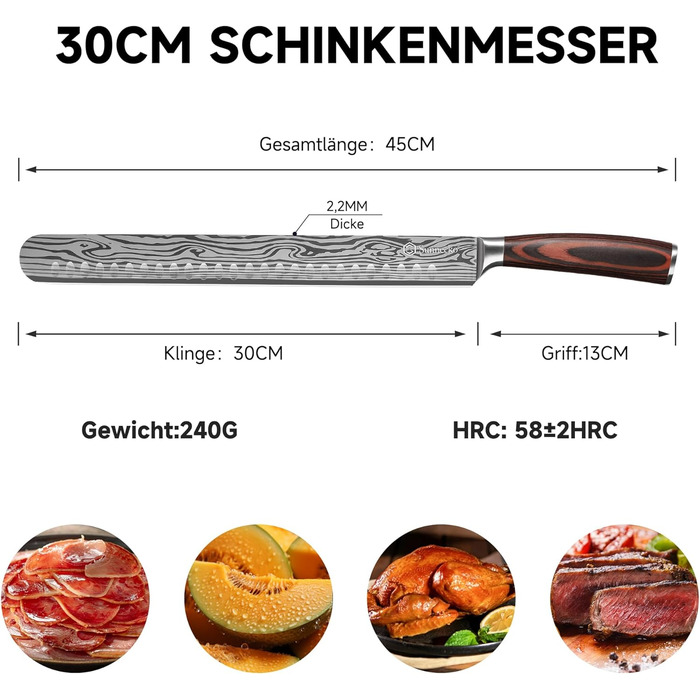 Ніж Sunnecko для овочів та фруктів 9 см: універсальний кухонний ніж з нержавіючої сталі з ергономічною ручкою