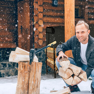 Relaxdays Large Firewood Rack with Cover