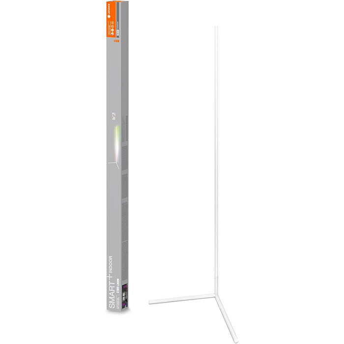 LED-стійка LEDVANCE SMART+ WIFI, 140 см, білий колір, 14 Вт, 1170 лм, регульоване світло, диммування, керування через додаток, 2700-6500K, функція музичного ритму