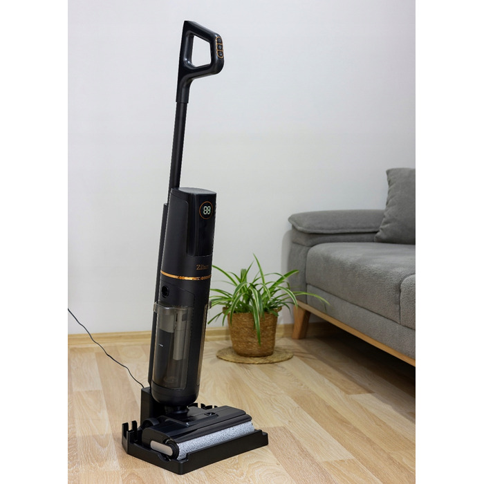 Вертикальний пилосмик 3в1 Zilan MOP, 16500 Па, чорний