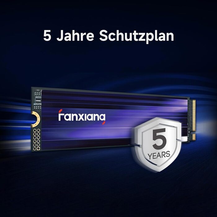 SSD Fanxiang M.2 NVMe PCIe 4.0 1TB: Швидкий накопичувач для ігор, відеомонтажу та програм. Сумісний з ноутбуками, ПК та ігровими консолями (S880)