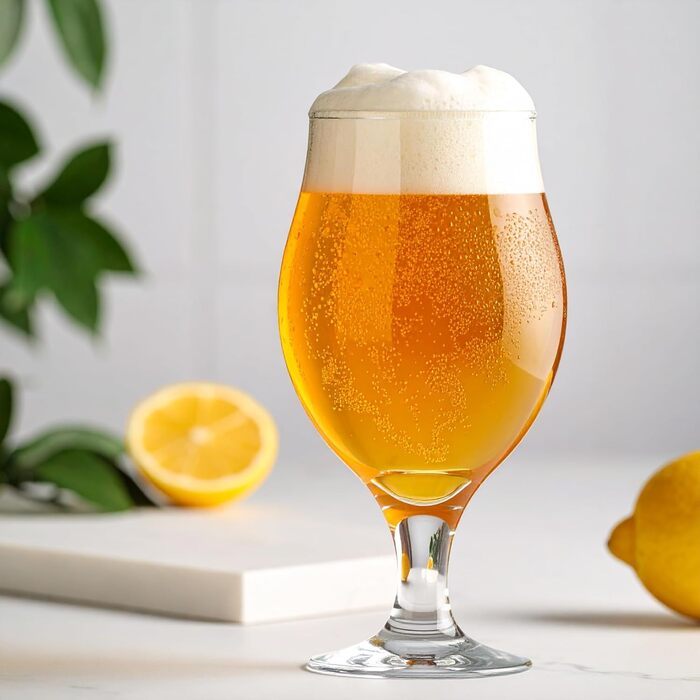 Набір келихів для пива KROSNO 1992, 6 шт., 500 мл - келихи для пива, стаута, коктейлів, сумісні з посудомийною машиною