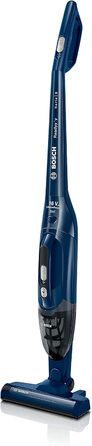 Bosch Readyy'y Series 2 BCHF216S Cordless Vacuum Cleaner, cordless, bagless, 2-in-1 solution with detachable handheld device, high suction power, long runtime, 2 levels, nozzle for all floor types, freestanding, blue