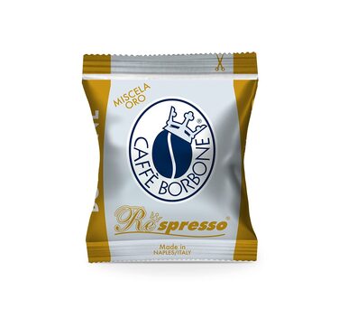 Кавові капсули Caffè Borbone Oro Gold-суміш, сумісні з Nespresso, 50 шт по 5.4 г
