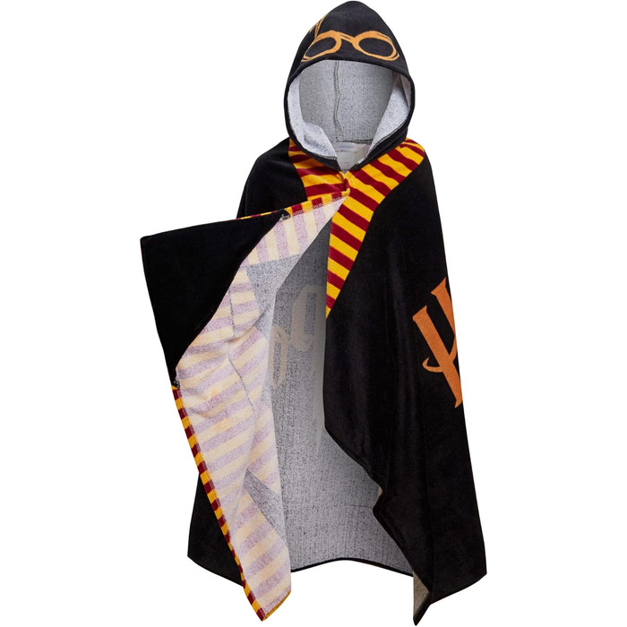 Harry Potter Hooded Towel 100% Cotton Kids Poncho Hogwarts Bath Towel Beach Towel Swim Towel Wrap