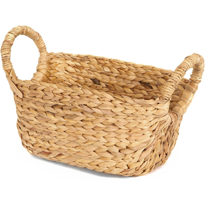 Copactor Storage Basket Natural 40 x 23 x H.26 c RAN6824 (Light Wood, S)