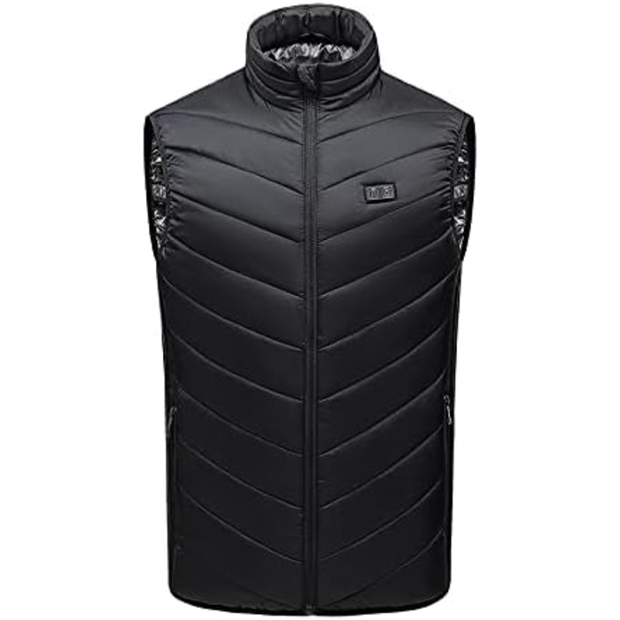 Обогревна куртка з Powerbank, легка та перезаряджувана, для чоловіків та жінок (XL)