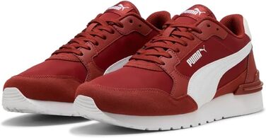 Кросівки Puma St Runner V2 NL Unisex для дорослих та дітей, Bordeaux Red White (39 EU)