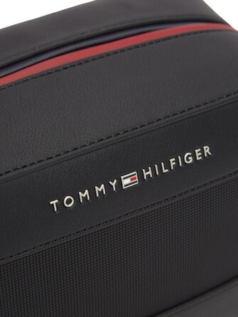 Чоловіча косметичка для подорожей Tommy Hilfiger Foundation Washbag з блискавкою, чорна