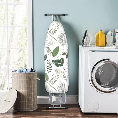 Чохол для прасувальної дошки EcoNour, маленький, білий та зелений