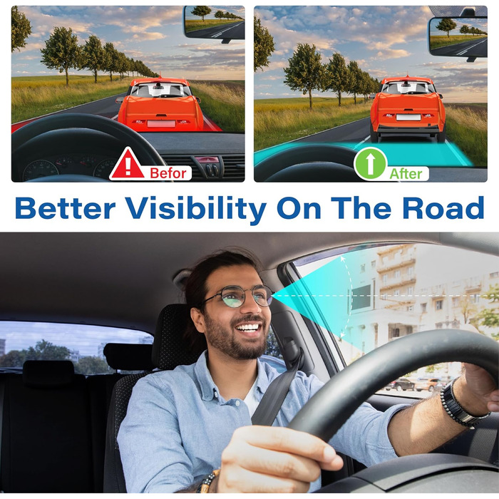 Подушка для сидіння в авто з Memory Foam для полегшення болю в попереку, велика, для коротких водіїв на далекі відстані - автокрісло для машини, офісу, чорно-сіра