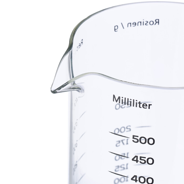 Relaxdays 2-Piece Glass Measuring Cup Set