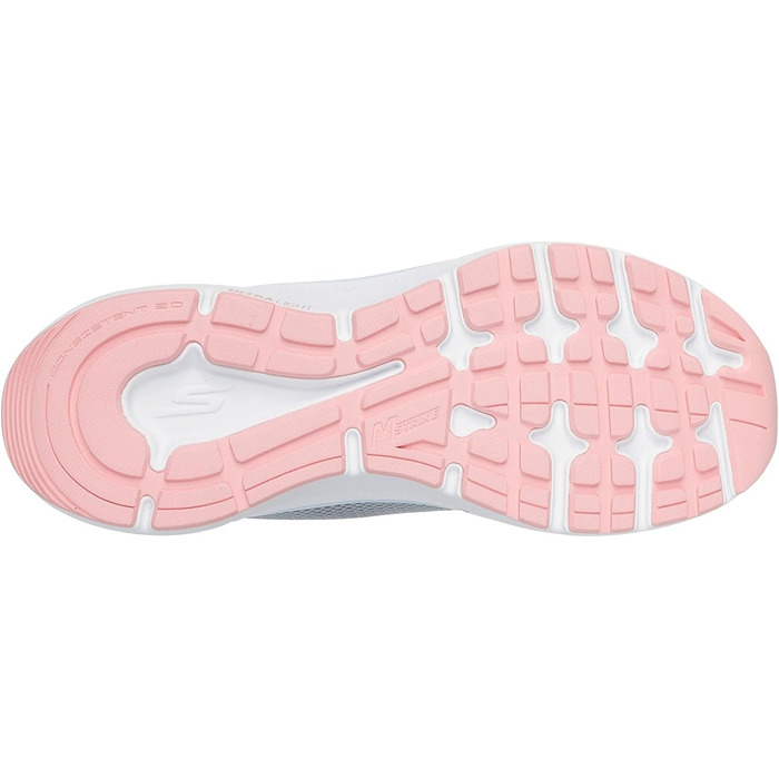 Кросівки Skechers Go Run Consistent 2.0 Captiva для жінок, сірі, розмір 39 EU, текстиль, сині вставки