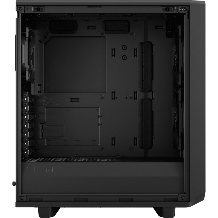 Корпус для ПК Fractal Design Meshify 2 Compact Black ATX, Mid Tower, високий повітряний потік, глуха бічна панель