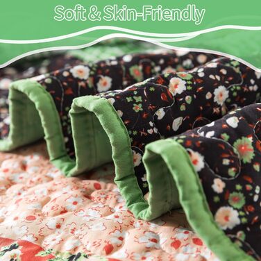 Комплект постільної білизни King Size BEDIFANY Farmhouse: м'який пуховик (98 x 106 дюймів), 3 шт. для будь-якої пори року