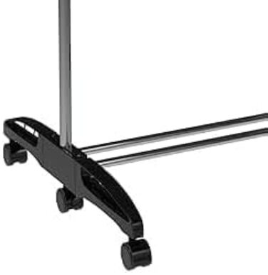 Сушарка для білизни Hyfive для дому - 4 яруси, складана, економна, з полицею для взуття, нержавіюча сталь, легке зберігання - чорна