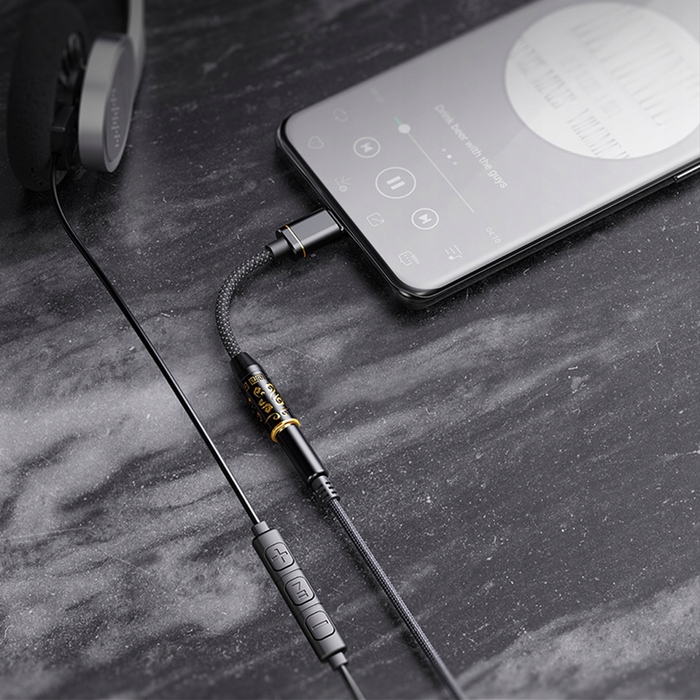 USB-C ЦАП та підсилювач для навушників FIIO x Jade Audio Jiezi A (3.5мм), Black Gold