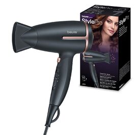 Фен дорожній Beurer HC 25 зі складною ручкою, іонізація, 1600 Вт, для подорожей, 110-240V