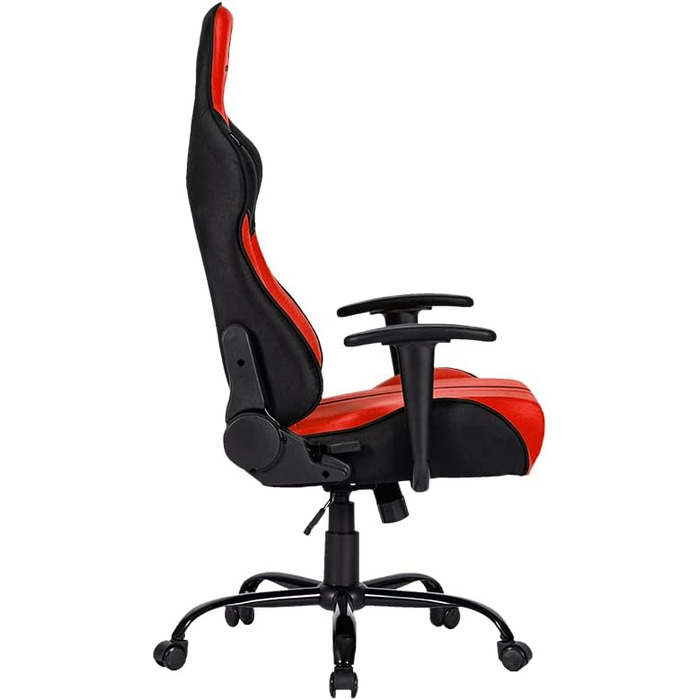 Ігрове крісло Newskill Horus Zephyr, ергономічне, тканинне, нахил 180°, 9 кольорів, червоне