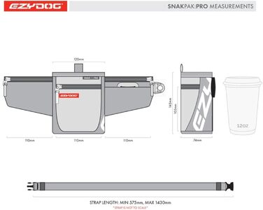 EzyDog SnakPak Pro: сумка для ласощів для собак