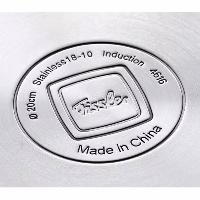 Міні-кастрюля Fissler Häppchen 0,5 л, 12 см, з нержавіючої сталі, з кришкою зі скла, для індукції