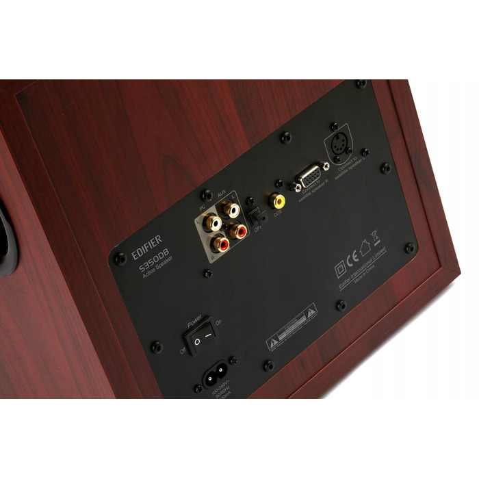 Акустична система 2.1 Edifier S360DB: 155 Вт, сабвуфер, Bluetooth, AUX, RCA