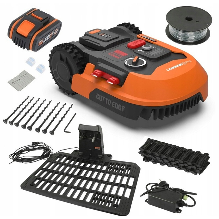 Робот-газонокосарка Worx Landroid M500+ WR165E для площі до 500 м², 120 хв
