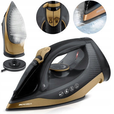 Бездротова парова праска Berdsen BD-333, 2600 Вт, керамічне покриття
