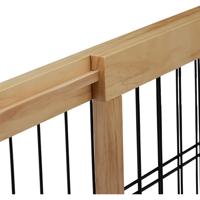 Захисне відсікач Relaxdays для дітей та тварин, регульований, 56x70-108 см, для сходів та дверей