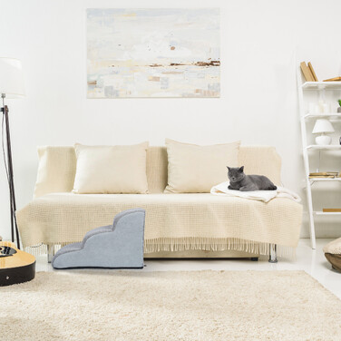 Relaxdays Dog Stairs with 3 Steps