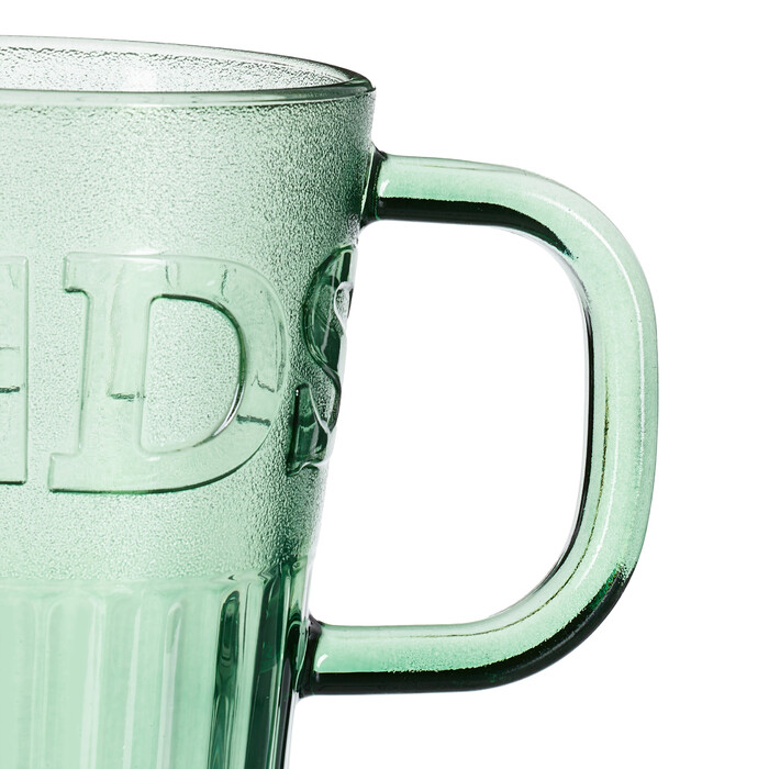 Relaxdays Set of 2 Handle Glasses