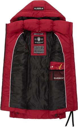 ARIKOO Степова жилетка Daen Weste B898, червона (XL) - тепла, для весни/переходу