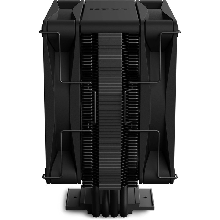 Охолоджувач CPU NZXT T120 - білий, 120 мм, 4 теплові трубки, підтримка Intel/AMD