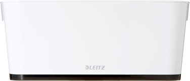 Leitz MyBox коробка для зберігання з кришкою, велика, непрозора, біла, пластик
