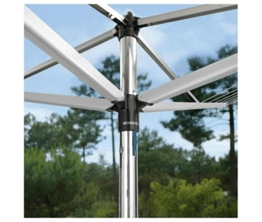 Сушарка для білизни Brabantia 310669, срібляста, 271x177 см